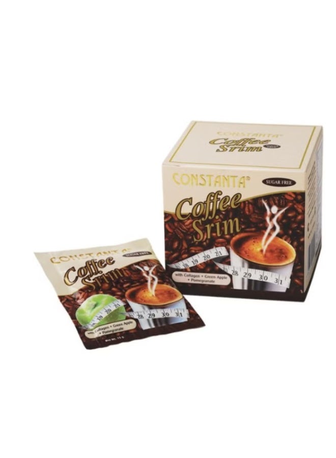 Coffee Srim With Sugar Free 12 Sachets 15grams